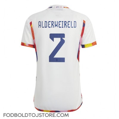 Belgien Toby Alderweireld #2 Udebanetrøje VM 2022 Kortærmet